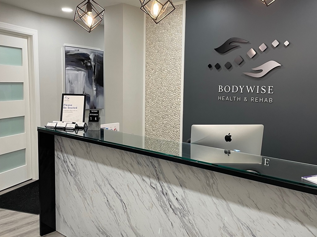 Bodywise Reception Area Hamilton
